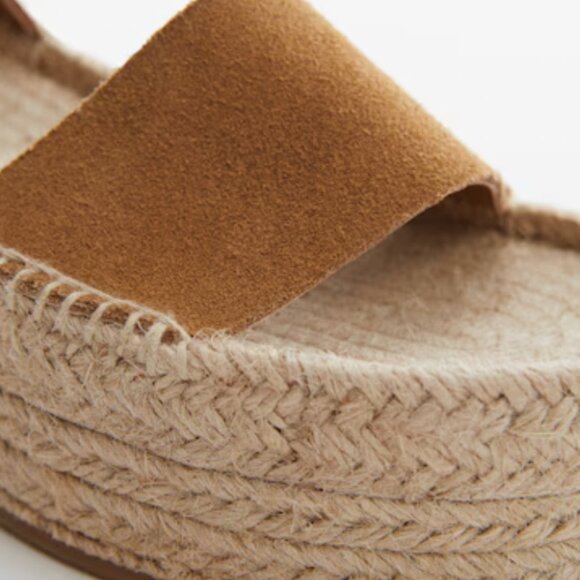 Mango Platform leather sandals - Picture 4 of 5